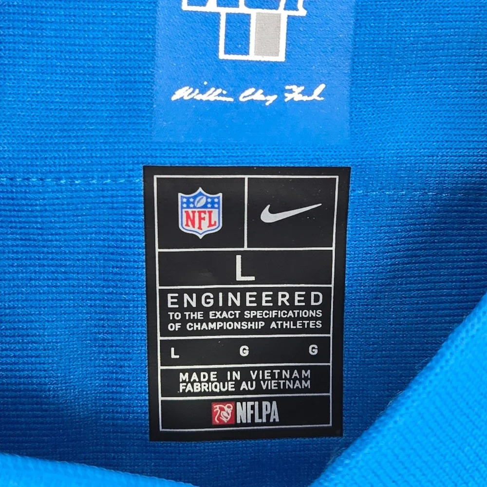 Nike New L 14/16 Amon-Ra St. Brown Detroit Lions‎ Jersey Yth Blue K1B7GGG9-LIOSA